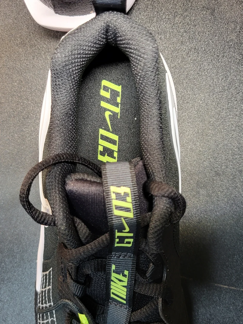 *NEW* Nike Air Zoom GT Cut 3 Black Anthracite GS Size 6Y Women's 7.5